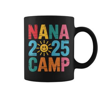 Nana Camp 2025 Family Vacation Summer Camping Crew Kids Coffee Mug - Thegiftio UK