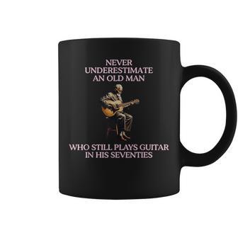 Neous-Estimez Jamais La Guitare Old Man Des Années 70 Tasse - Cadeauxyz