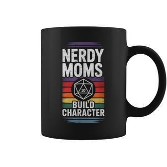 Nerdy Moms Build Character Rpg Fantasy Game Lover Coffee Mug - Thegiftio