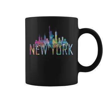 New York City New York Ny Skyline Coffee Mug - Thegiftio