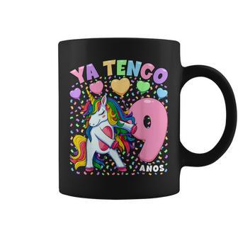 Niñas 9 Cumpleaños Unicornio Ya Tengo 9 Años Taza de café - Regaloses