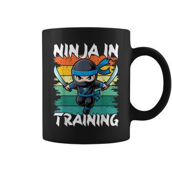 Ninja In Training Costume Party Warrior Boys Girls Kids Coffee Mug | Seseable UK