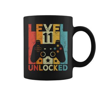 Niños 11 Cumpleaños Niño Niña 11 Años Gaming Controller Gamer Taza de café - Regaloses
