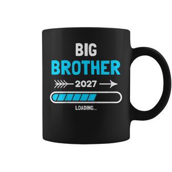 Niños Big Brother 2027 Anuncio De Embarazo Para Bebé Taza de café - Regaloses