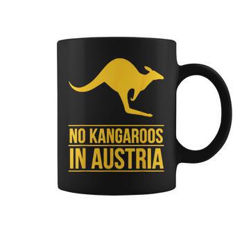 No Kangaroos In Austria コーヒーマグ - Kawaiitshirt