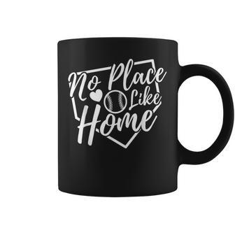 No Place Like Home Baseball Mom Life Game Day Cheer Mom Coffee Mug - Thegiftio UK