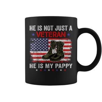 He Is Not Just A Veteran My Pappy Veterans Day Patriotic Coffee Mug - Thegiftio UK