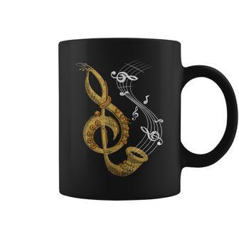 Notes De Musique Cadeau Pour Joueur Deaxophone Tasse - Cadeauxyz