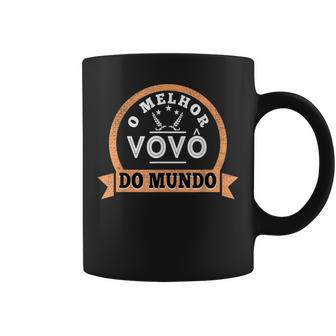 O Melhorovo Do Mundo ブラジリアン ポルトガル語 おじいちゃん コーヒーマグ - Kawaiitshirt