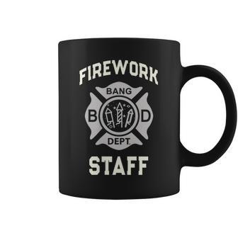 Official Firework Staff 4Th Of July Safety Crew Technician Coffee Mug - Thegiftio UK