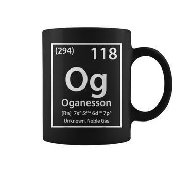 Oganesson Element ホワイト コーヒーマグ - Kawaiitshirt