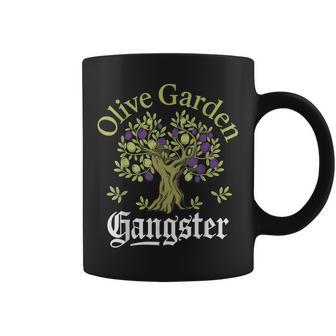 Olive Garden Gangster Olive Tree Graphic Coffee Mug - Thegiftio UK