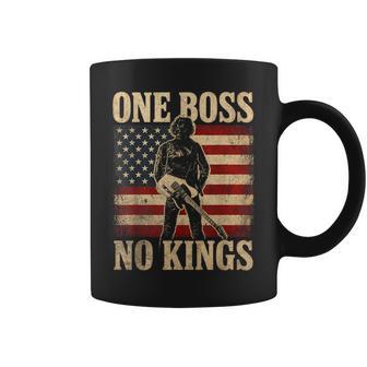 One Boss No Kings Coffee Mug - Thegiftio UK