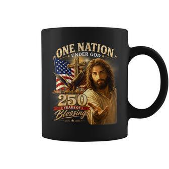 One Nation Under God 250 Years Christian 250Th Anniversary Coffee Mug - Thegiftio UK