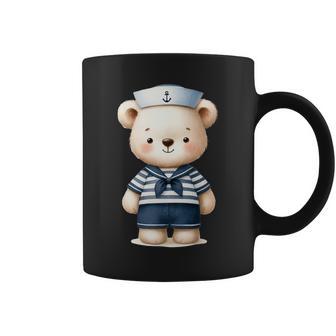 Oso Marinero Para Niños Niñas Niños Taza de café - Regaloses