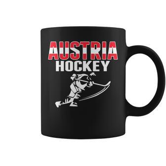 Österreich Eishockey Fans Trikotupport Österreich Hockey Team Tassen - Seseable