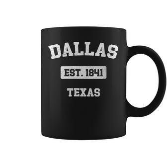 Ouvenir Big Dintage De Dallas Texas Texas États-Unis 1841 Tasse - Cadeauxyz