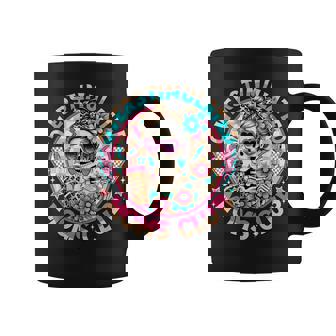 Overstimulated Moms Club Mental Health Skeleton Coffee Mug | Seseable CA