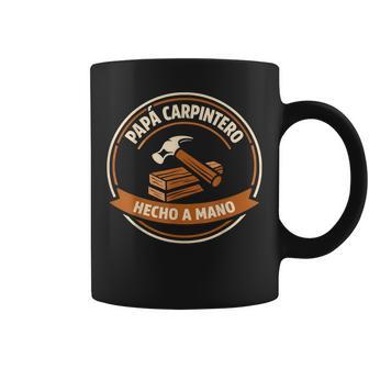 Papá Carpintero Hecho A Mano Regalo Día Del Padre Taza de café - Regaloses
