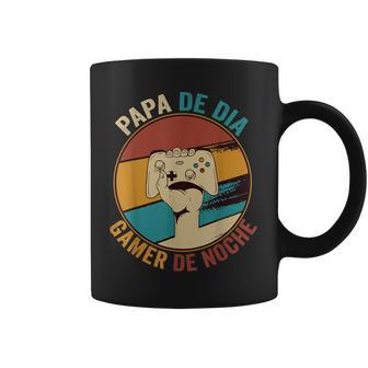 Papa De Dia Gamer De Noche Regalo Para Padre Día Del Padre Taza de café - Regaloses