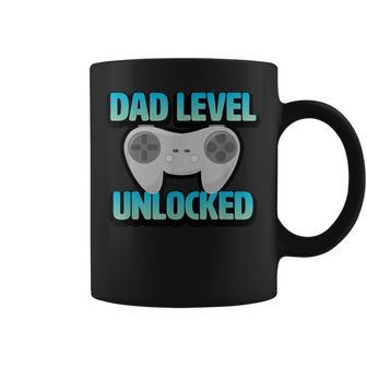 Papá Nivel Desbloqueado Divertido Día Del Padre Primeraez Papá Taza de café - Regaloses