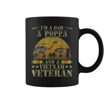 Papá Poppaietnameterano Helicóptero Uh-1 Hueyintage Taza de café - Regaloses