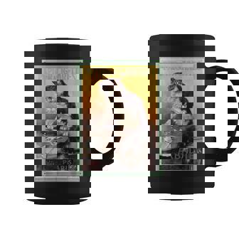 Papier A Cigarettes Abadie Paris ビンテージタバコ広告 コーヒーマグ - Kawaiitshirt