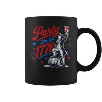 Party Like It Is 1776 4Th Of July George Washington Coffee Mug - Thegiftio UK