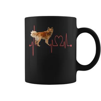Pastorasco Latido Corazón Ekg Perros Divertidos Amante Dueño Taza de café - Regaloses