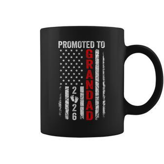 Patriotic Promoted To Grandad 2026 First Time New Grandad Coffee Mug - Thegiftio UK
