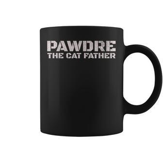 Pawdre The Cat Father Cat Dad Feline Fathers Cat Coffee Mug - Thegiftio UK