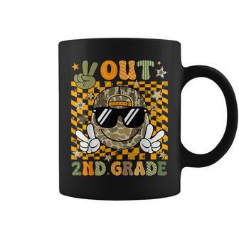 Peace Out 2Nd Grade Second Camo Last Day Graduation Boy Coffee Mug - Monsterry