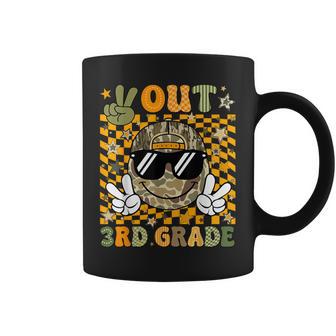 Peace Out 3Rd Grade Third Camo Last Day Graduation Boy Coffee Mug - Monsterry
