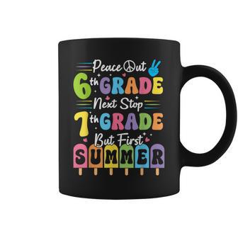 Peace We Out 6Th Grade Summer Graduation Sixth Graders Grad Coffee Mug - Thegiftio UK