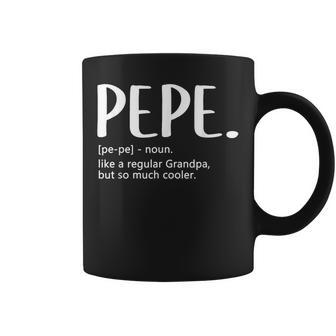 Pepe For Fathers Day Idea Regular Grandpa Pepe Coffee Mug - Thegiftio UK
