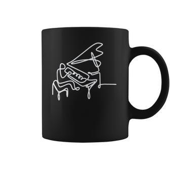 Piano Amateur De Piano Professeur De Musique Drôle Hommes S Tasse - Cadeauxyz