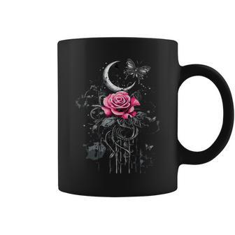 Pink Rose Flower Botanist Garden Gardening Flower Rose Coffee Mug - Monsterry UK
