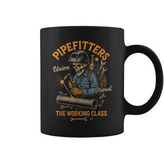 Pipefitters Working Class Plumber Pipefitter Union Worker Coffee Mug - Thegiftio UK