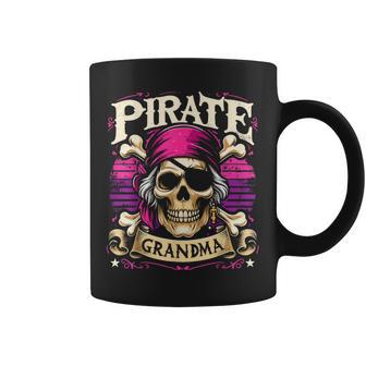Pirate Grandma Captain Pirate Coffee Mug - Thegiftio UK