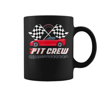 Pit Crew Race Car Birthday Party Racing Matching Family Coffee Mug - Thegiftio UK
