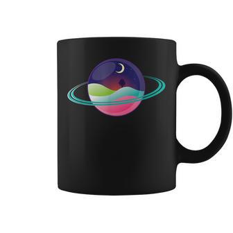 Planeta En El Espacio Taza de café - Regaloses