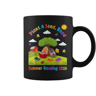 Plant A Seed Read Summer Reading 2026 Cute Farm Book Library Coffee Mug - Thegiftio