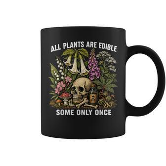 All Plants Are Edible Some Only Once Women Coffee Mug - Thegiftio UK
