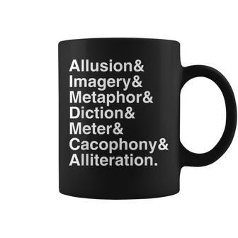 Poetry Literary Devices コーヒーマグ - Kawaiitshirt