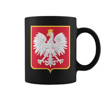 Polonia Eagle Escudo De Armas Polska Familia Polaca In Mangas Taza de café - Regaloses