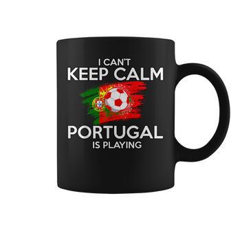 Portugal Football Fan Football Player Portuguese Flag Taza de café - Regaloses