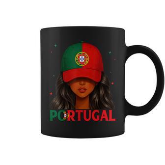 Portuguese Girl Portugal Proud Portugal Flag Coffee Mug - Thegiftio UK