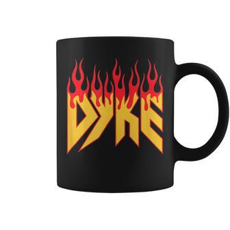 Pride Lgbt Lesbian Dyke Gay Retro Coffee Mug - Thegiftio UK