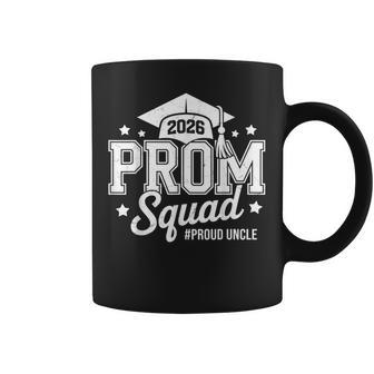 Prom Squad 2026 Proud Uncle Graduate Prom Class Of 2026 Coffee Mug - Thegiftio UK