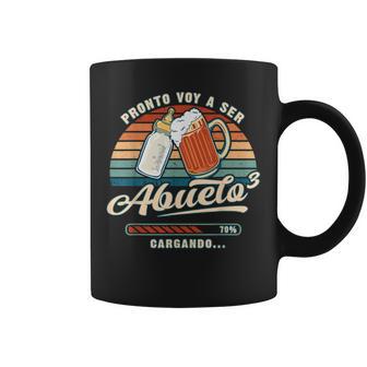 Pronto Abuelo 3 Nieto Anuncio Bebé Para Futuro Abuelito Taza de café - Regaloses